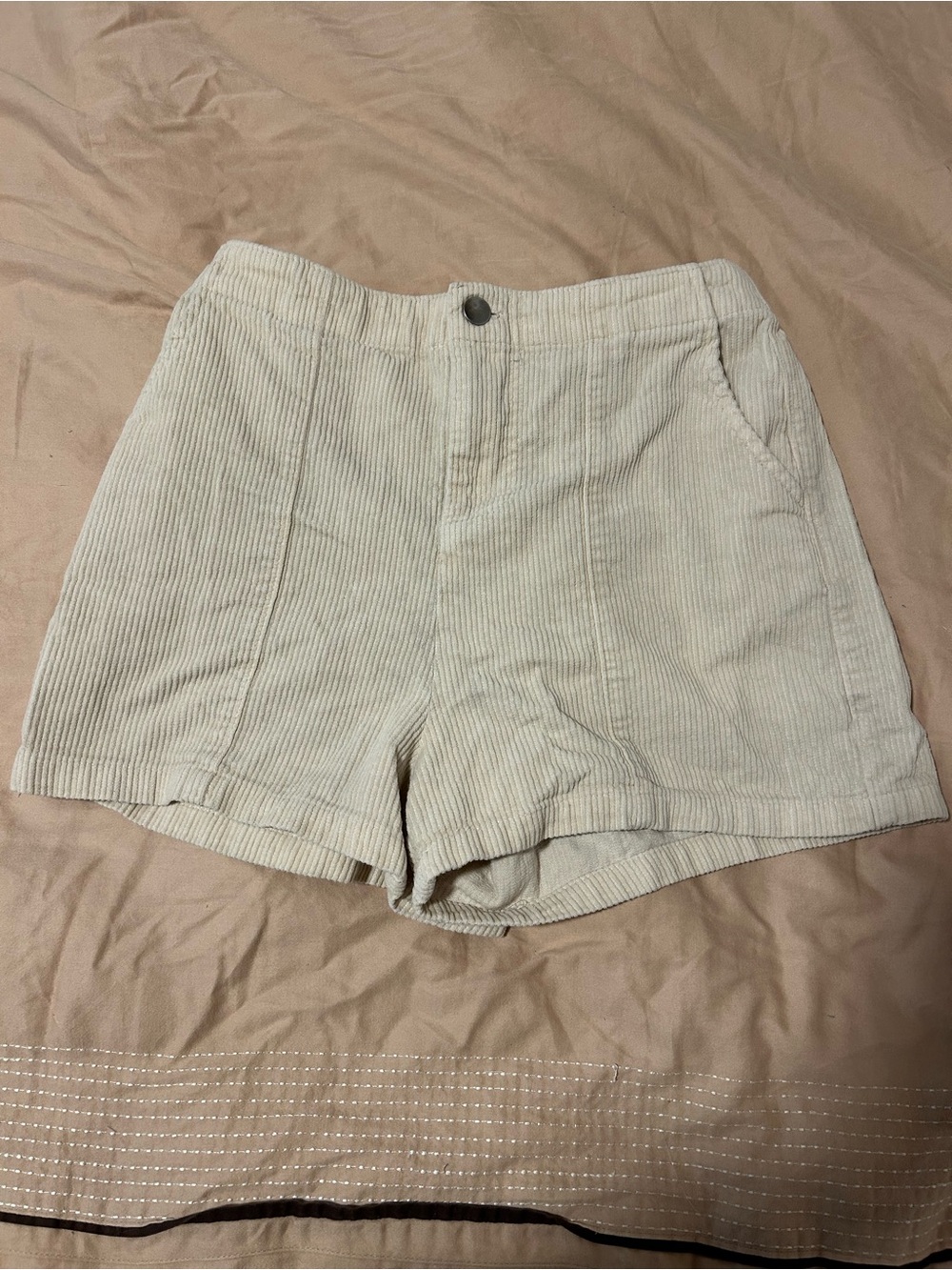 Wild Fable Corduroy Shorts in Cream